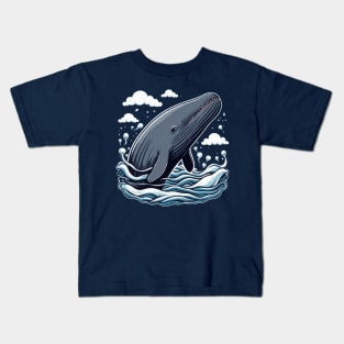 Whale gift ideas tees hoodies mugs stickers and more Kids T-Shirt